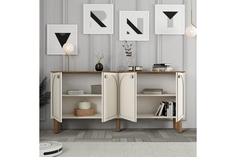Bohemsk konsollbord 180 cm - Beige - Møbler - Bord - Avlastningsbord & sidobord - Konsollbord & gangbord