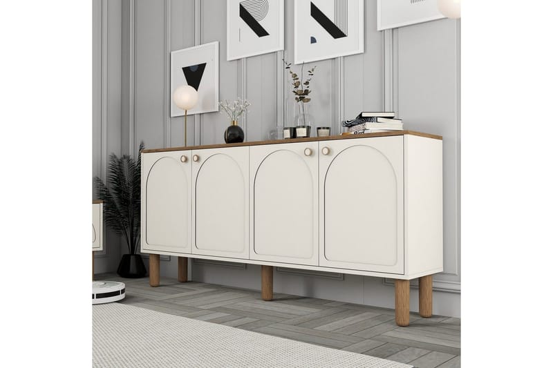 Bohemsk konsollbord 180 cm - Beige - Møbler - Bord - Avlastningsbord & sidobord - Konsollbord & gangbord