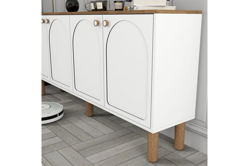Bohemsk konsollbord 180 cm - Hvit - Møbler - Bord - Avlastningsbord & sidobord - Konsollbord & gangbord