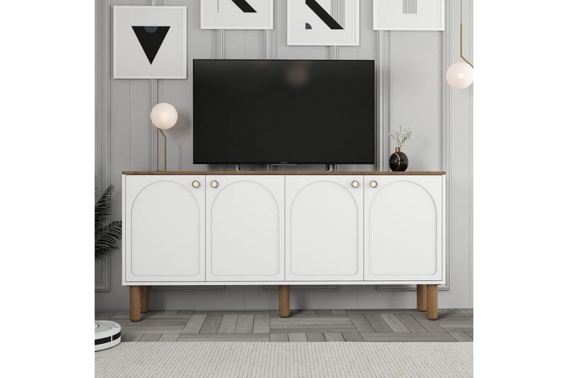 Bohemsk konsollbord 180 cm - Hvit - Møbler - Bord - Avlastningsbord & sidobord - Konsollbord & gangbord