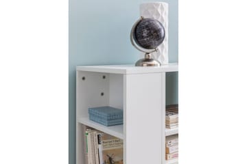 Bokhylle Wohnling mobil, moderne og enkel med forskjellige oppbevaringsrom Hvit - Hvit - Møbler - Bord - Avlastningsbord & sidobord - Konsollbord & gangbord