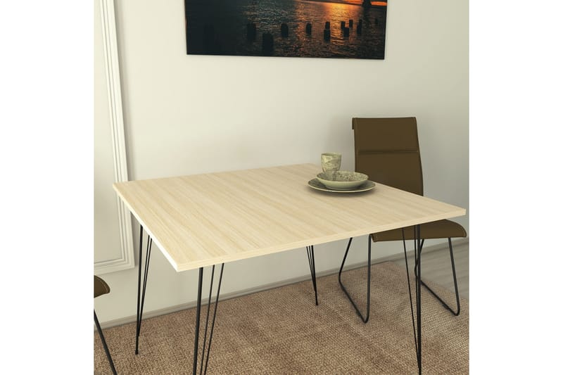 Bord Alaxander 90 cm - Eik - Møbler - Bord - Avlastningsbord & sidobord