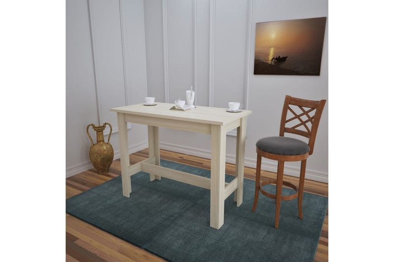 Bord Jipping 120 cm - Eik - Møbler - Bord - Avlastningsbord & sidobord