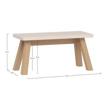 Bord/benk 4 You Fresh - 95 cm - Møbler - Bord - Avlastningsbord & sidobord - Blomsterbord