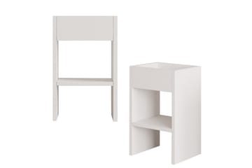 Brendale Sidebord 30 cm - Hvit - Møbler - Bord - Avlastningsbord & sidobord - Lampebord & sidebord