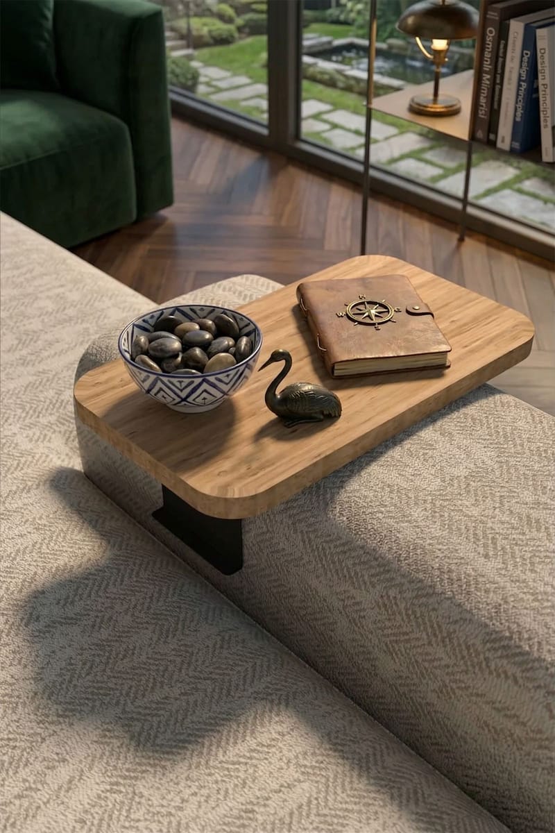 Armrest Table Homitis - Møbler - Bord - Avlastningsbord & sidobord - Brettbord og småbord