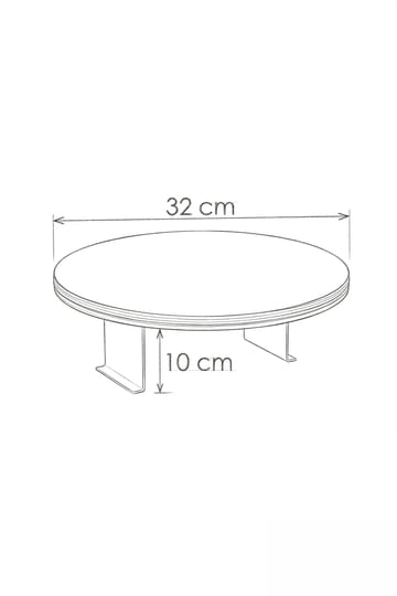 Armrest Table Homitis - Møbler - Bord - Avlastningsbord & sidobord - Brettbord og småbord