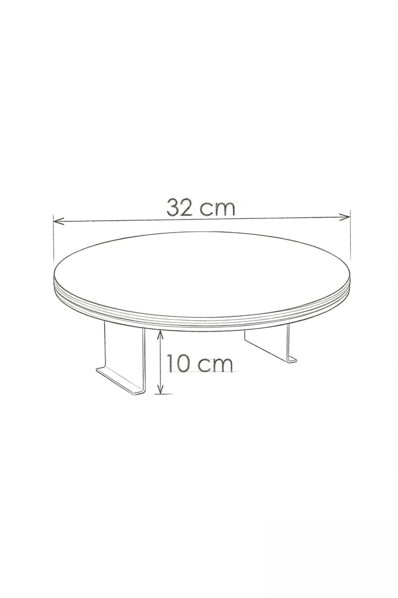 Armrest Table Homitis - Møbler - Bord - Avlastningsbord & sidobord - Brettbord og småbord