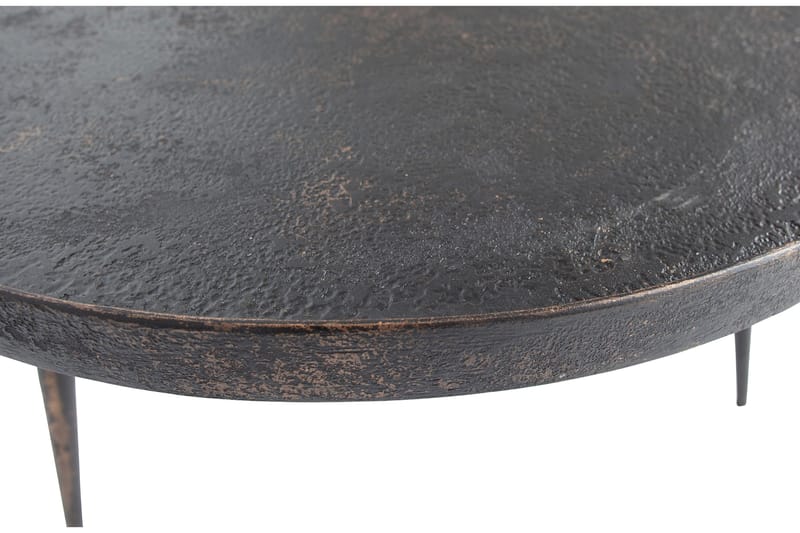 Arnould Avlastningsbord 76 cm Rund - Gull - Møbler - Bord - Avlastningsbord & sidobord - Brettbord og småbord