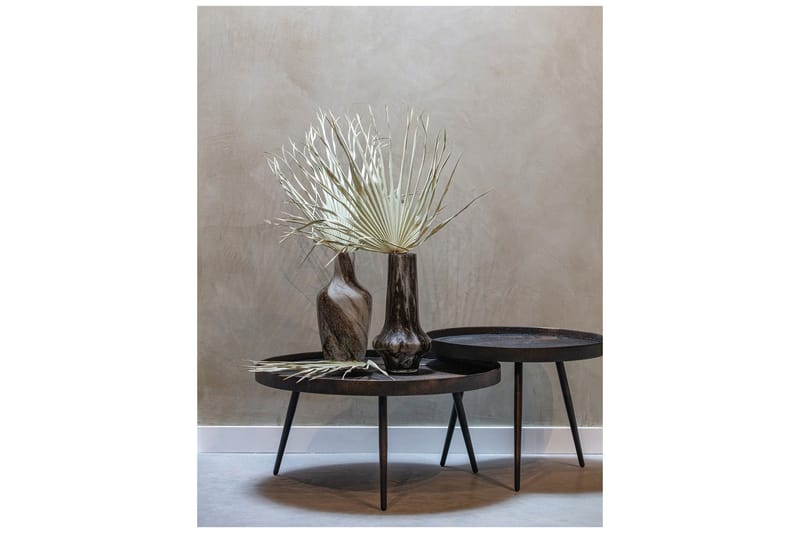 Arnould Avlastningsbord 76 cm Rund, Gull