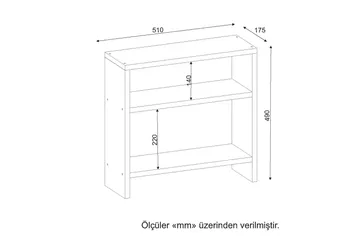 Asillane Sidebord Klassisk - Møbler - Bord - Avlastningsbord & sidobord - Brettbord og småbord