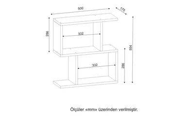 Asillane Sidebord/Oppbevaring Moderne - Møbler - Bord - Avlastningsbord & sidobord - Brettbord og småbord