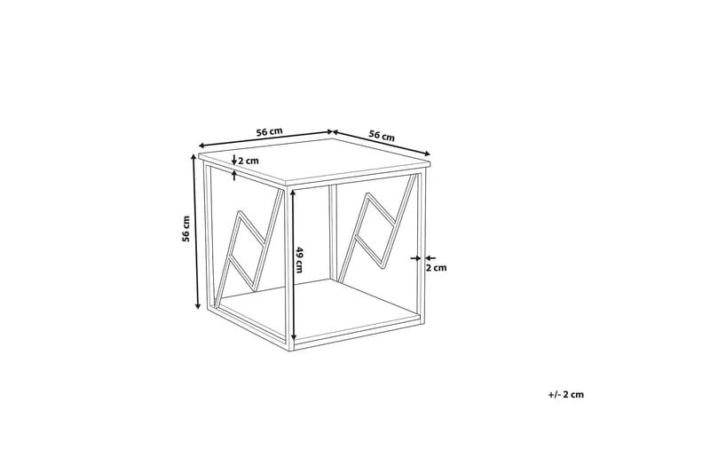 Avlastningsbord Forres 56 cm - Tre | Natur - Lampebord & sidebord - Brettbord og småbord
