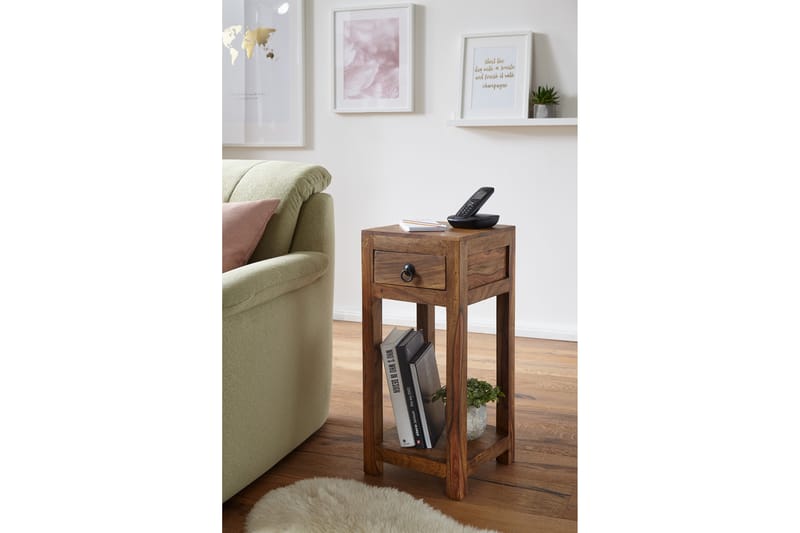 Avlastningsbord Greening 30 cm - Brun - Møbler - Bord - Avlastningsbord & sidobord - Brettbord og småbord