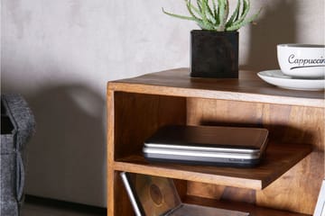 Avlastningsbord Joah 43 cm - Brun - Møbler - Bord - Avlastningsbord & sidobord - Brettbord og småbord