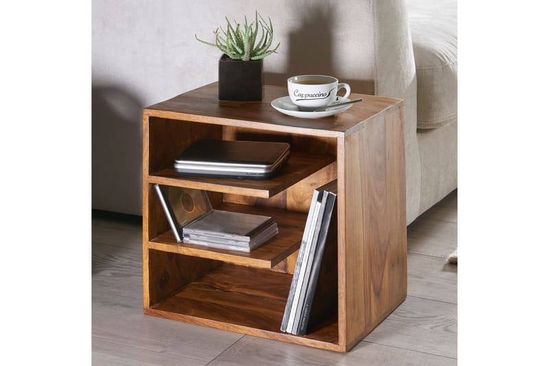 Avlastningsbord Joah 43 cm - Brun - Møbler - Bord - Avlastningsbord & sidobord - Brettbord og småbord