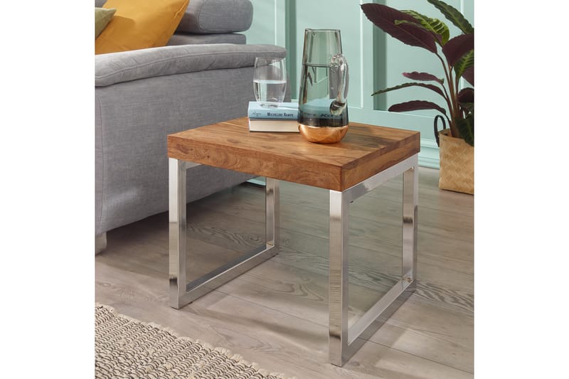 Avlastningsbord Shreyan 45 cm - Brun - Møbler - Bord - Avlastningsbord & sidobord - Brettbord og småbord