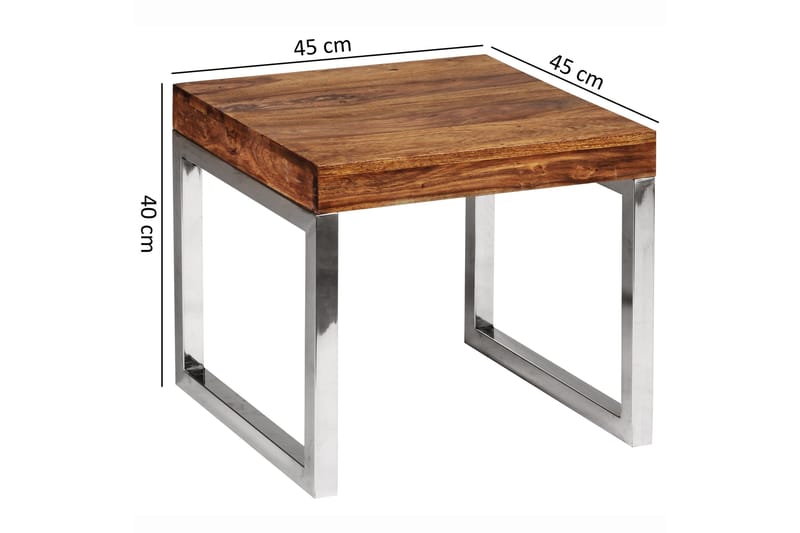 Avlastningsbord Shreyan 45 cm - Brun - Møbler - Bord - Avlastningsbord & sidobord - Brettbord og småbord