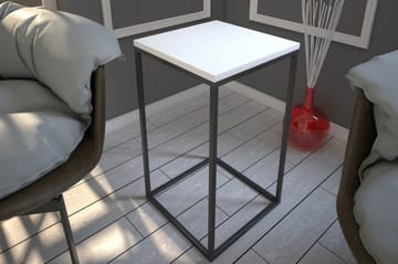 Avlastningsbord Ubbeboda 35 cm - Hvit - Møbler - Bord - Avlastningsbord & sidobord - Brettbord og småbord