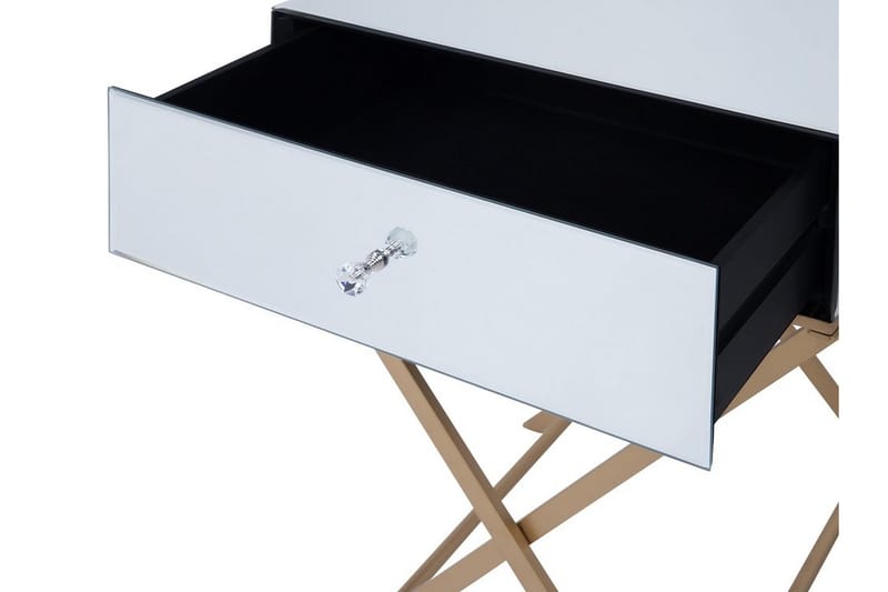 Avlastningsbord Vivy 50 cm - Sølv - Lampebord & sidebord - Brettbord og småbord
