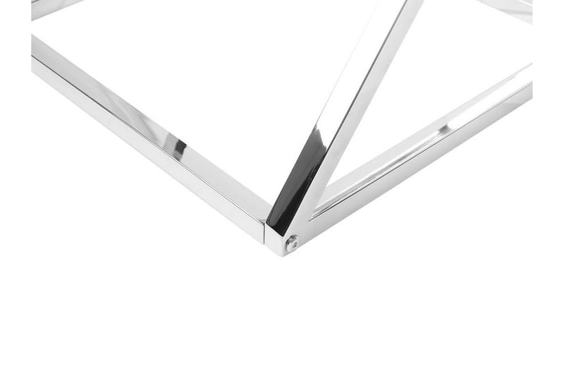 BEVERLY Avlastningsbord 40 cm - Sølv - Møbler - Bord - Avlastningsbord & sidobord - Brettbord og småbord