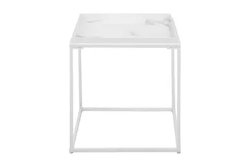 Burwick Sidebord 42 cm - Hvit - Møbler - Bord - Avlastningsbord & sidobord - Brettbord og småbord