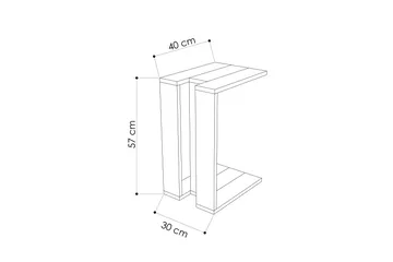 Decorta Skjenk - Møbler - Bord - Avlastningsbord & sidobord - Brettbord og småbord