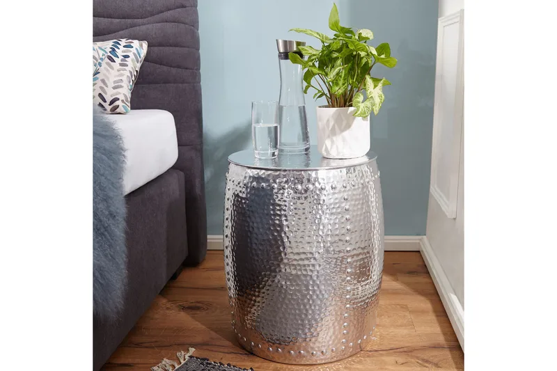 Delage Avlastningsbord 42 cm, Sølv