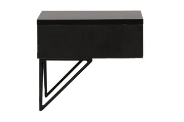 Depay Sidebord 41 cm - Svart - Møbler - Bord - Avlastningsbord & sidobord - Brettbord og småbord