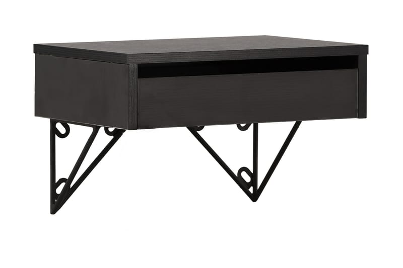 Depay Sidebord 41 cm - Svart - Møbler - Bord - Avlastningsbord & sidobord - Brettbord og småbord