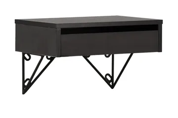 Depay Sidebord 41 cm - Svart - Møbler - Bord - Avlastningsbord & sidobord - Brettbord og småbord