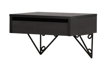 Depay Sidebord 41 cm - Svart - Møbler - Bord - Avlastningsbord & sidobord - Brettbord og småbord