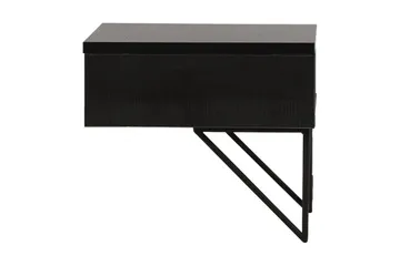 Depay Sidebord 41 cm - Svart - Møbler - Bord - Avlastningsbord & sidobord - Brettbord og småbord