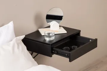 Depay Sidebord 41 cm - Svart - Møbler - Bord - Avlastningsbord & sidobord - Brettbord og småbord