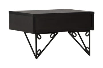 Depay Sidebord 41 cm - Svart - Møbler - Bord - Avlastningsbord & sidobord - Brettbord og småbord