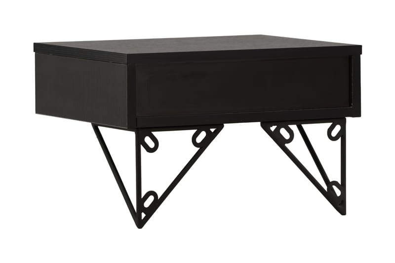 Depay Sidebord 41 cm - Svart - Møbler - Bord - Avlastningsbord & sidobord - Brettbord og småbord