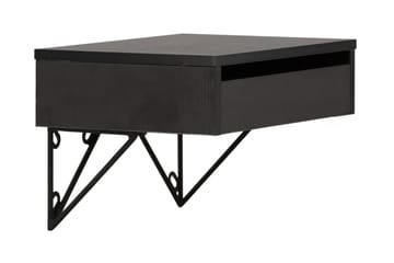 Depay Sidebord 41 cm - Svart - Møbler - Bord - Avlastningsbord & sidobord - Brettbord og småbord