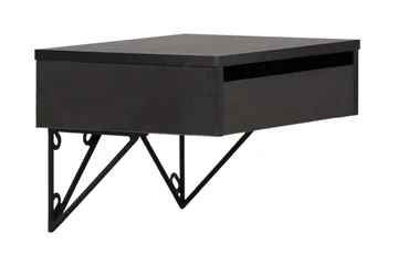 Depay Sidebord 41 cm - Svart - Møbler - Bord - Avlastningsbord & sidobord - Brettbord og småbord