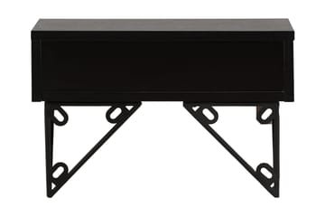 Depay Sidebord 41 cm - Svart - Møbler - Bord - Avlastningsbord & sidobord - Brettbord og småbord