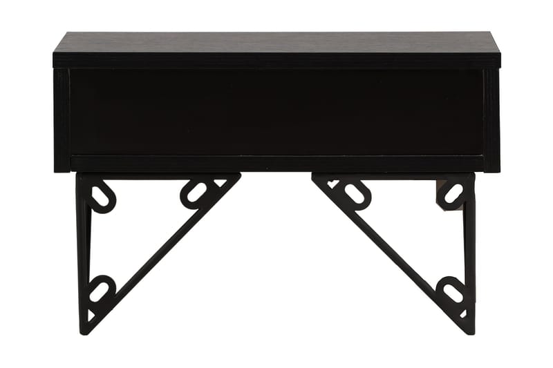Depay Sidebord 41 cm - Svart - Møbler - Bord - Avlastningsbord & sidobord - Brettbord og småbord
