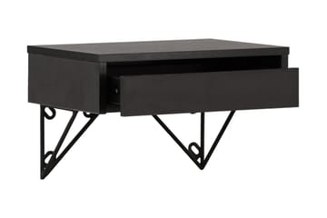 Depay Sidebord 41 cm - Svart - Møbler - Bord - Avlastningsbord & sidobord - Brettbord og småbord