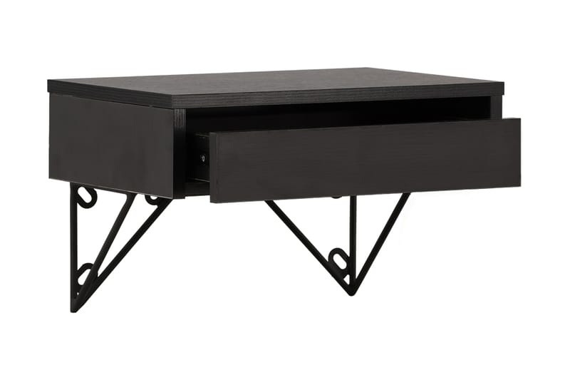 Depay Sidebord 41 cm - Svart - Møbler - Bord - Avlastningsbord & sidobord - Brettbord og småbord