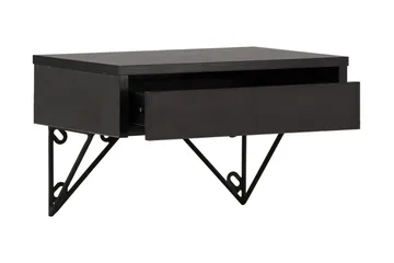 Depay Sidebord 41 cm - Svart - Møbler - Bord - Avlastningsbord & sidobord - Brettbord og småbord