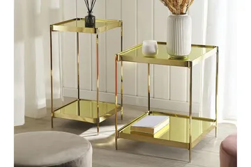 Dinari Avlastningsbord - Gull - Møbler - Bord - Avlastningsbord & sidobord - Brettbord og småbord