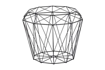 Elida Avlastningsbord 43 cm - Tre / Natur - Møbler - Bord - Avlastningsbord & sidobord - Brettbord og småbord