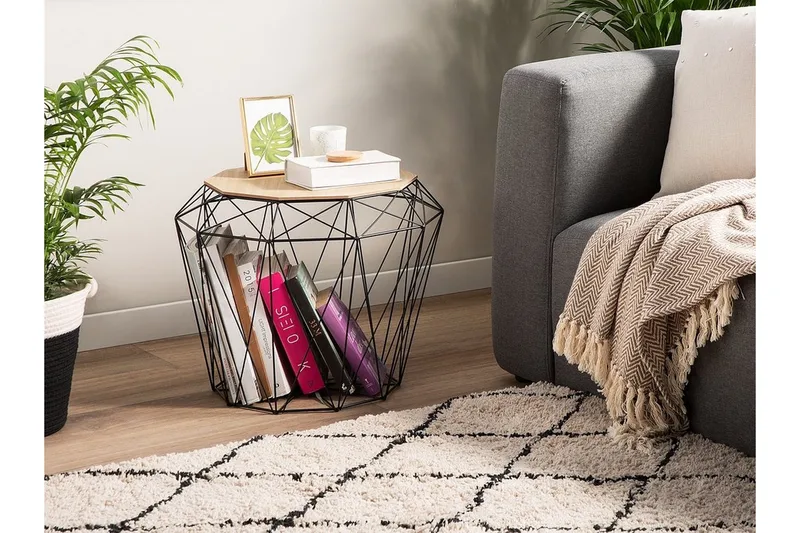 Elida Avlastningsbord 43 cm, Tre / Natur