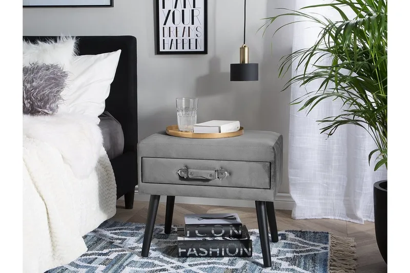 Eurostar Avlastningsbord 50 cm - Grå - Møbler - Bord - Avlastningsbord & sidobord - Brettbord og småbord