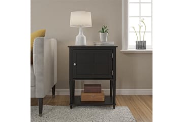 Fairmont Sidebord 56 cm Svart - Dorel Home - Møbler - Bord - Avlastningsbord & sidobord - Brettbord og småbord