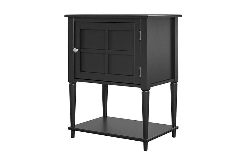 Fairmont Sidebord 56 cm Svart - Dorel Home - Møbler - Bord - Avlastningsbord & sidobord - Brettbord og småbord
