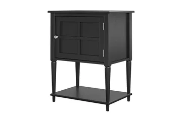 Fairmont Sidebord 56 cm Svart - Dorel Home - Møbler - Bord - Avlastningsbord & sidobord - Brettbord og småbord